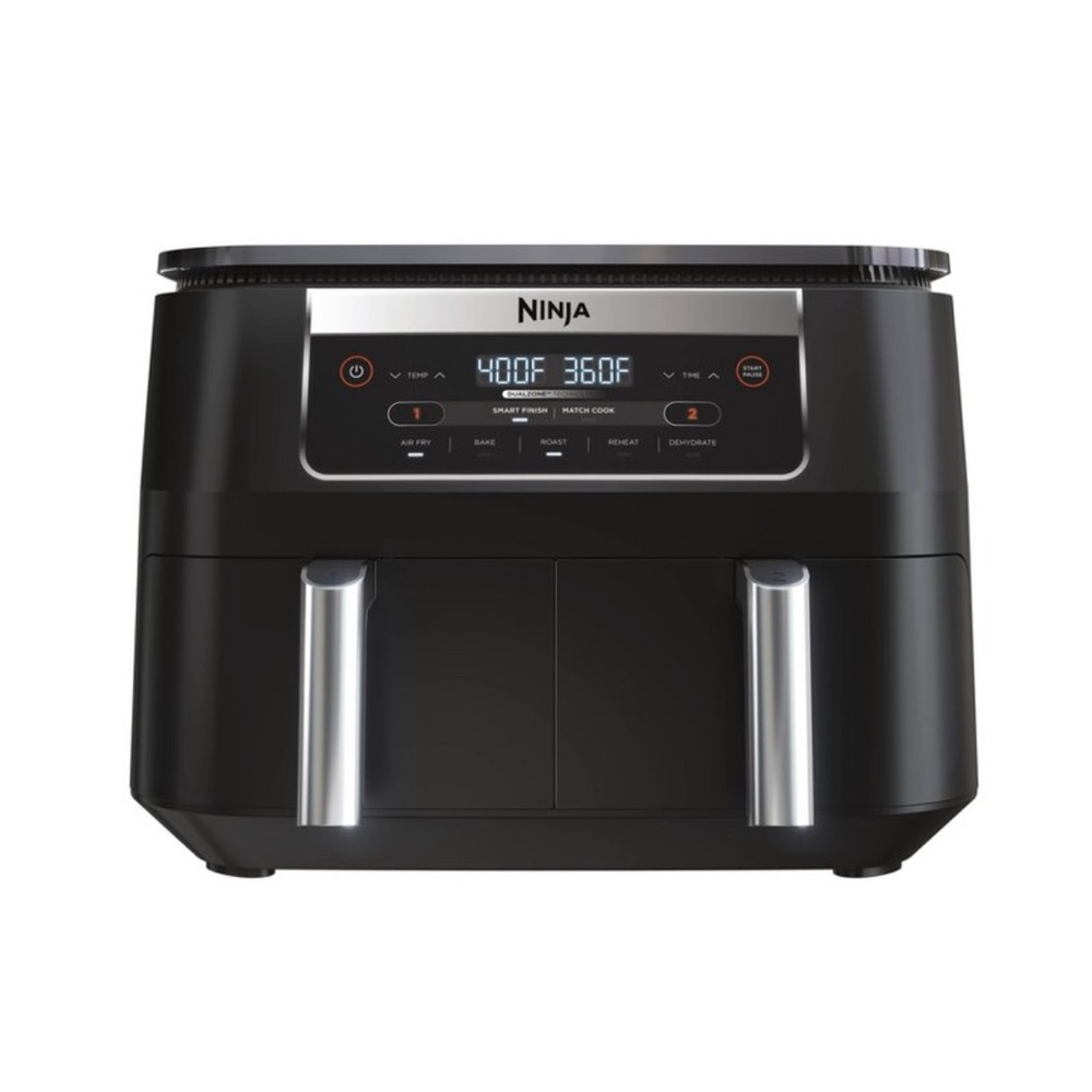 Ninja DZ090 Foodi 6 Quart 5-in-1 DualZone 2-Basket Air Fryer